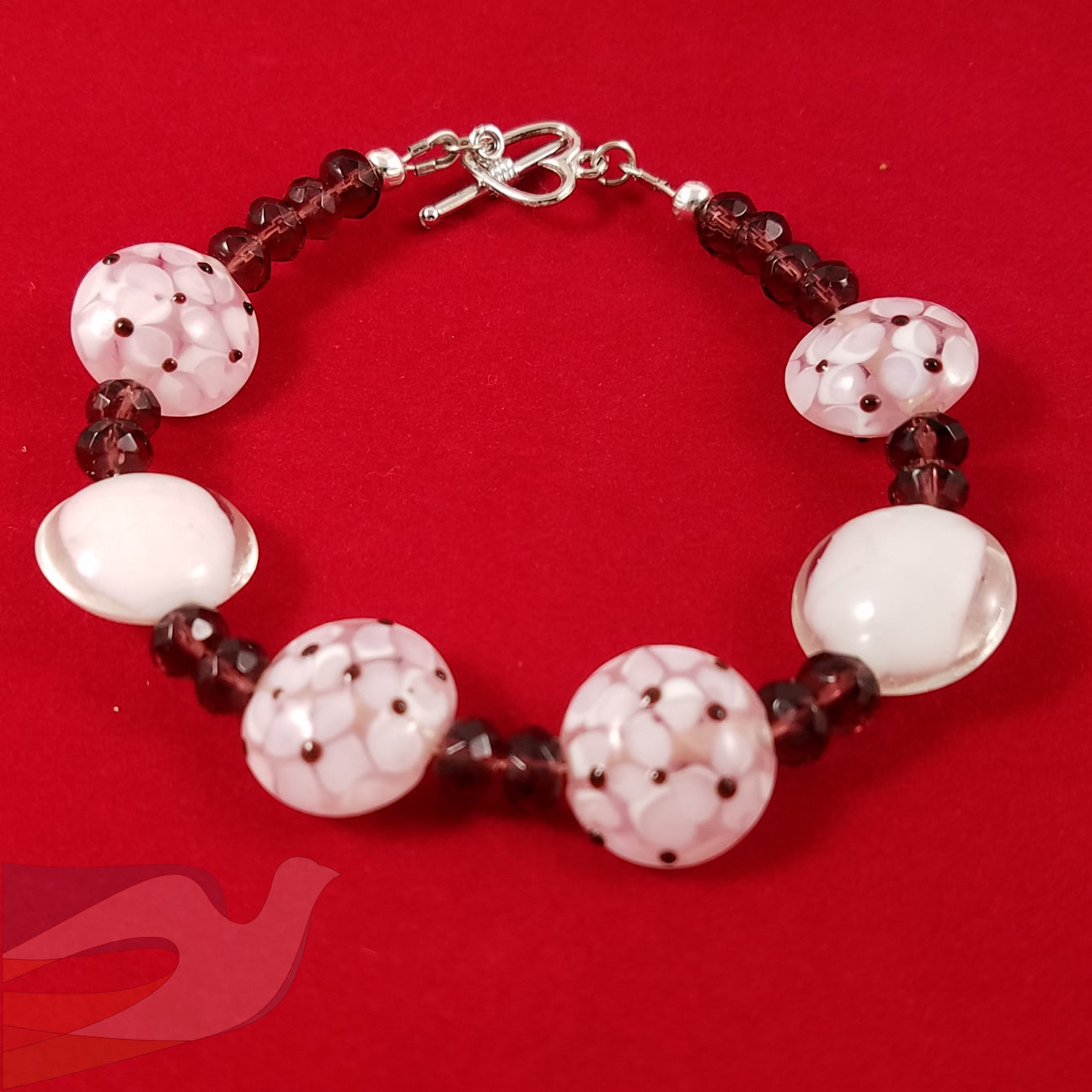 Pink Daisy Bracelet