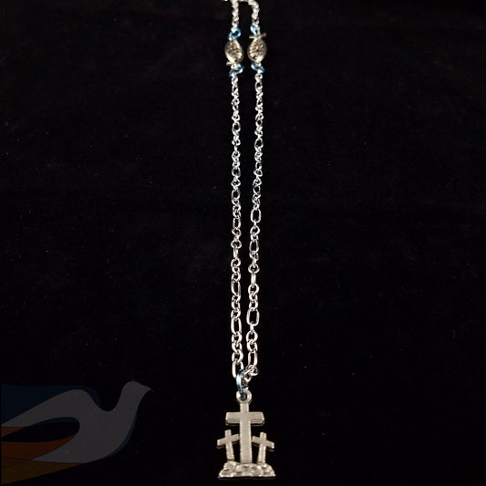 3 Crosses At Calvary Necklace