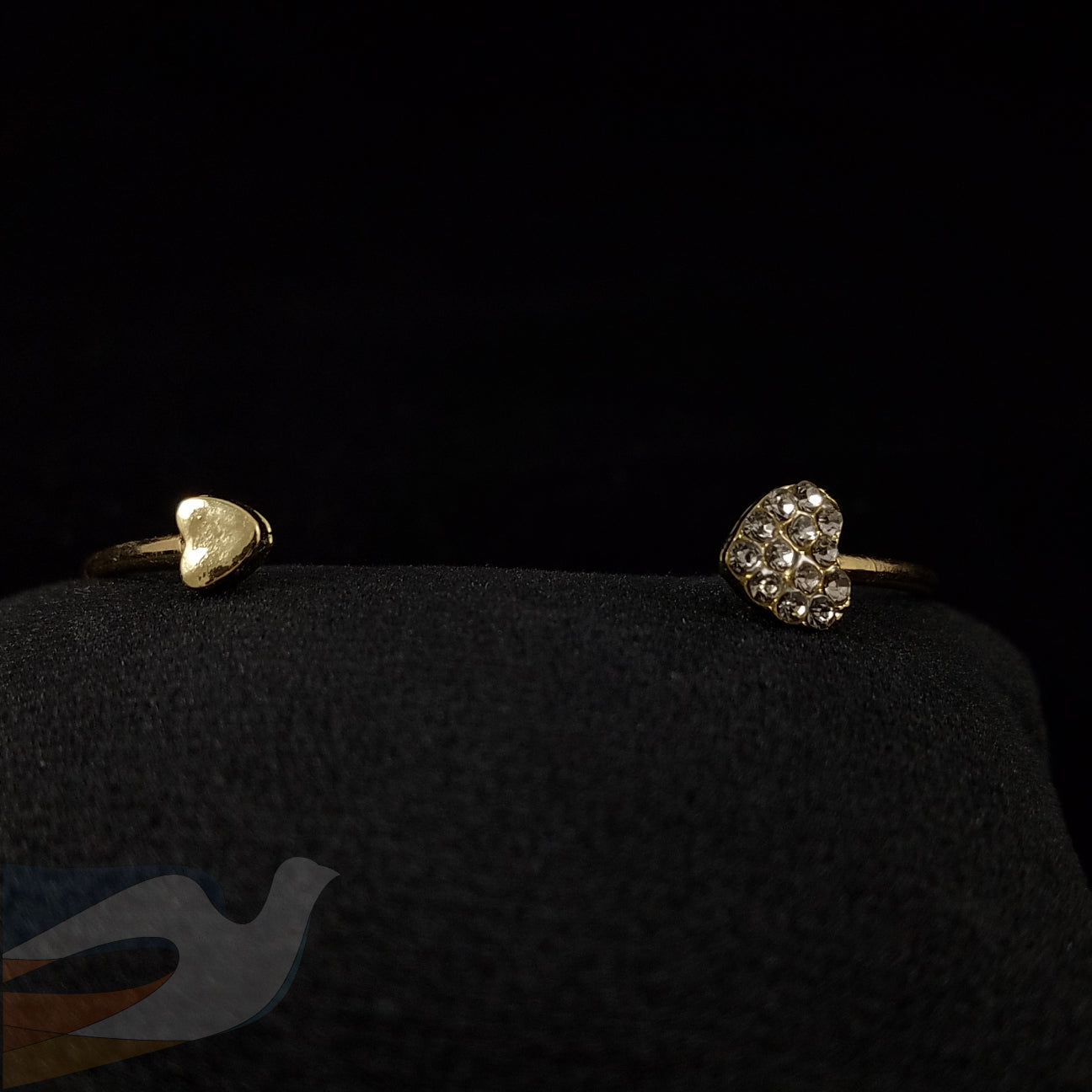 Glass crystal charm bracelet