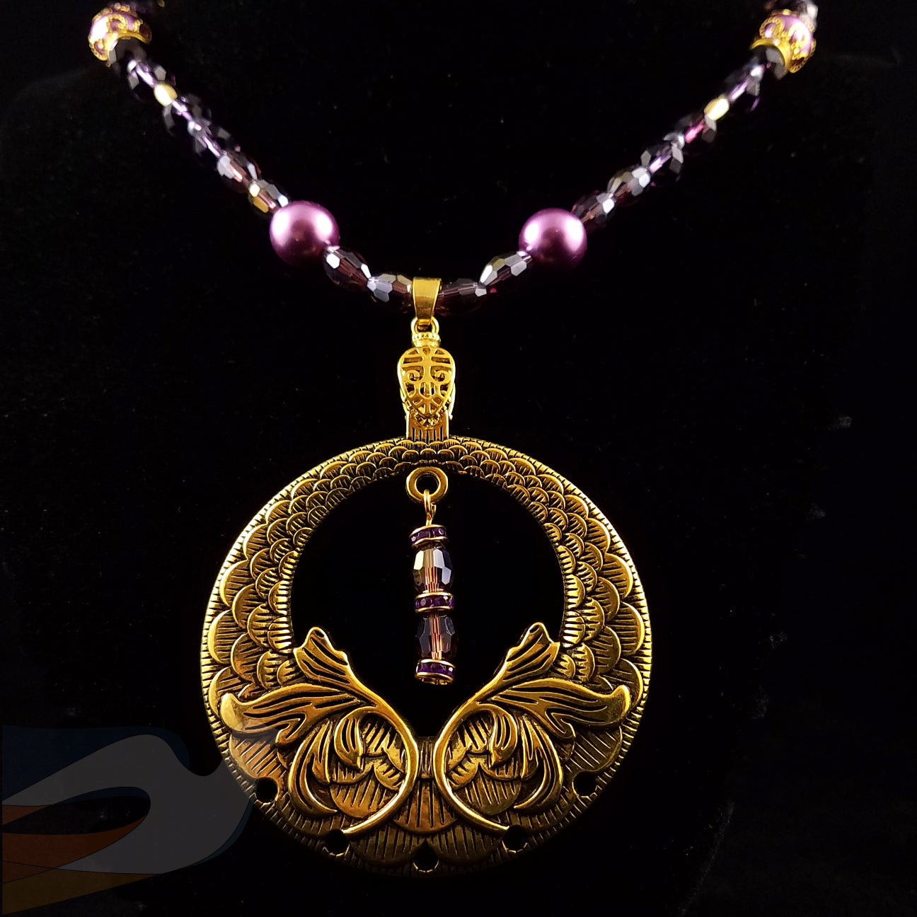 Gold Floral Necklace