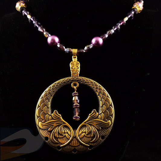 Gold Floral Necklace