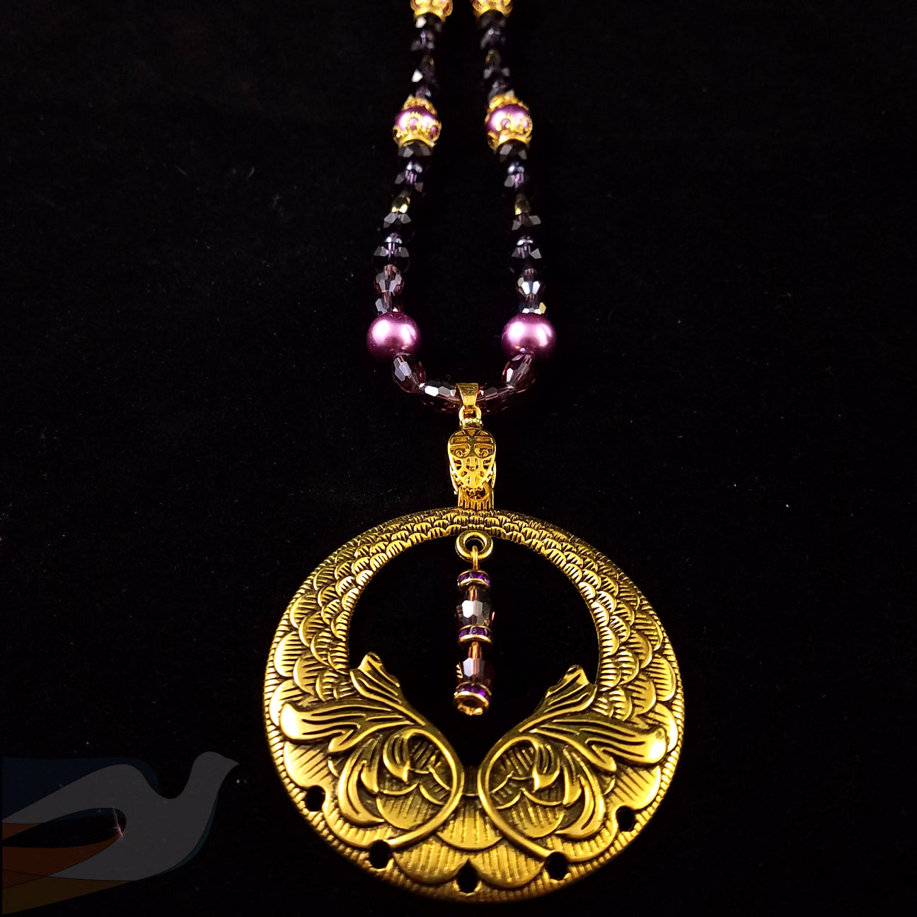 Gold Floral Necklace