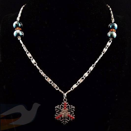Snowflake Christmas Necklace