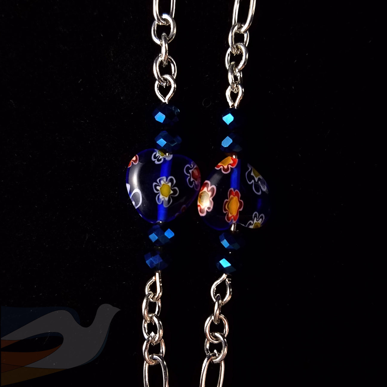 Mixed metal Pendant Necklace