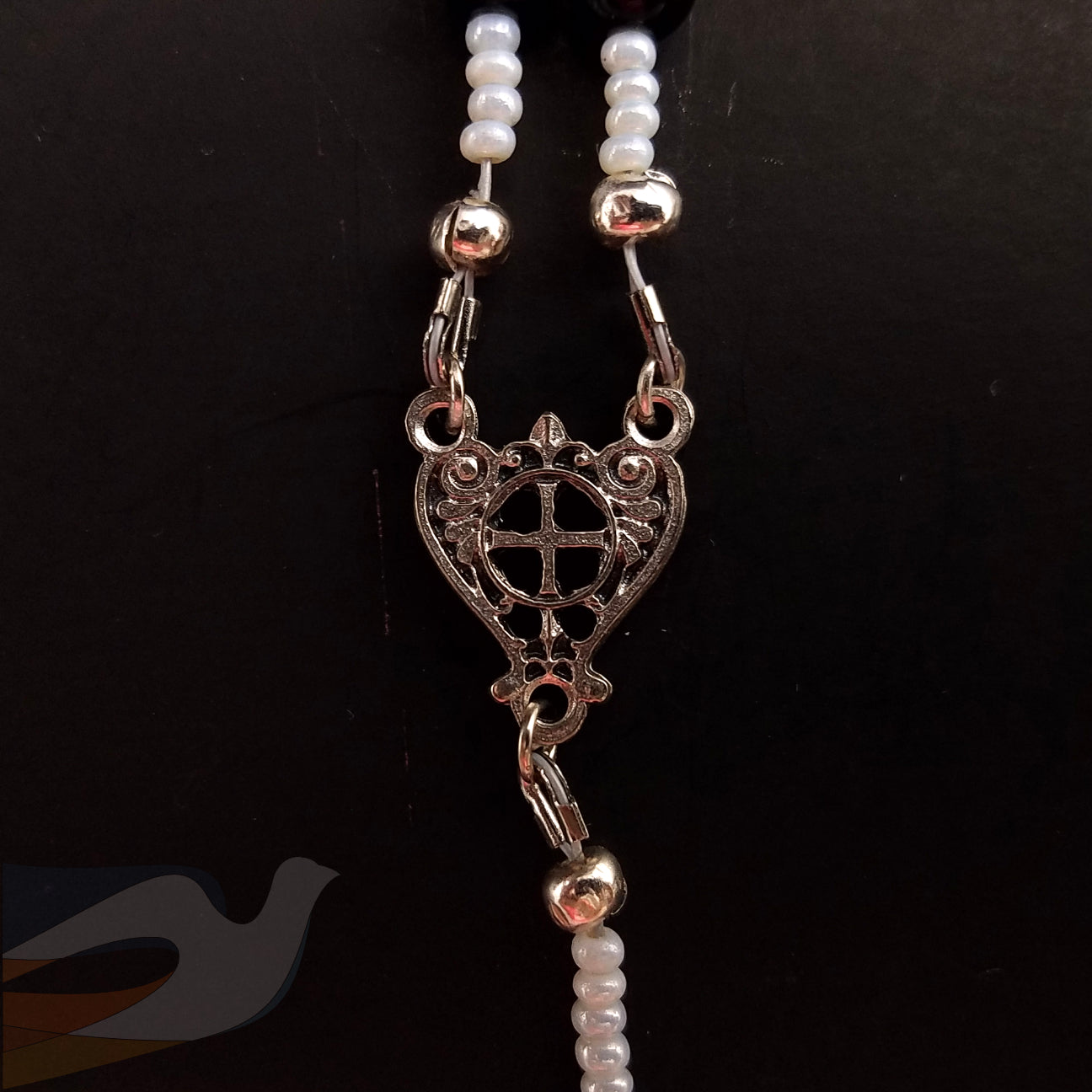 Black and White Rosary